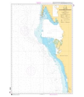 OceanGrafix French (SHOM) Nautical Chart 7386 De Nouadhibou à Nouakchott