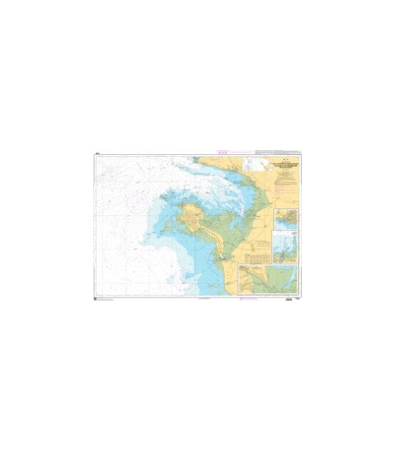 OceanGrafix French (SHOM) Nautical Chart 7394 De la Pointe de Saint-Gildas au Goulet de Fromentine - Baie de Bourgneuf