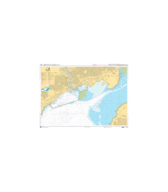OceanGrafix French (SHOM) Nautical Chart 7399 Port de Brest