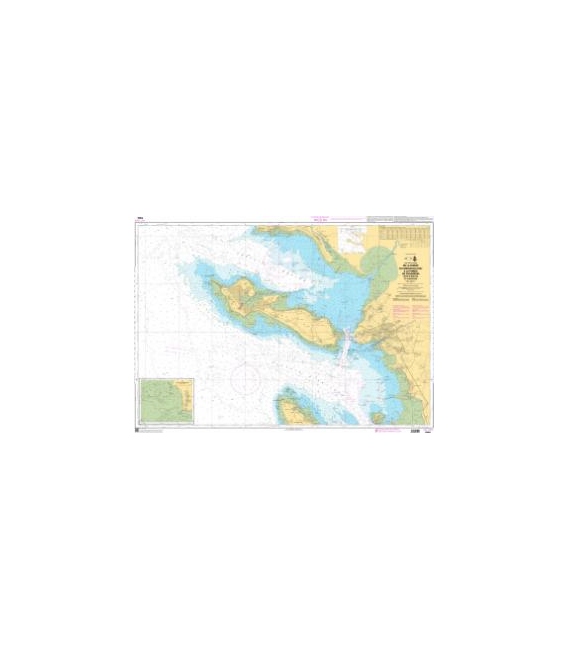 OceanGrafix French (SHOM) Nautical Chart 7404 De la Pointe du Grouin du Cou à la Pointe de Chassiron - Pertuis Breton et dAntioc
