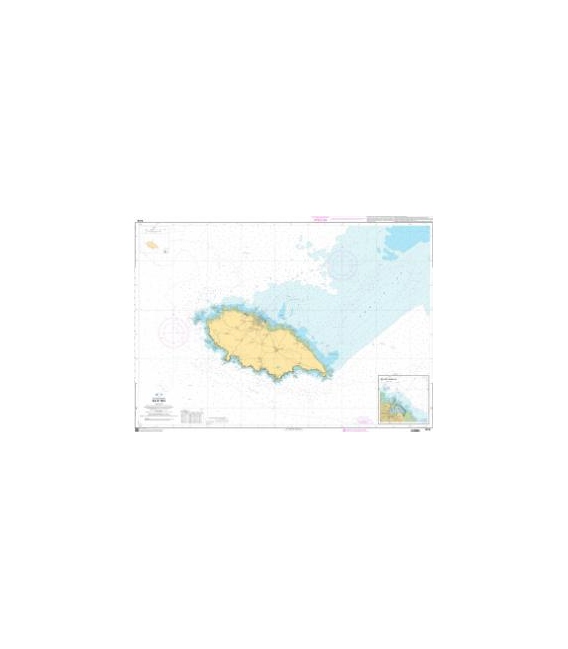 OceanGrafix French (SHOM) Nautical Chart 7410 Ile dYeu