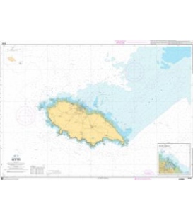 OceanGrafix French (SHOM) Nautical Chart 7410 Ile dYeu
