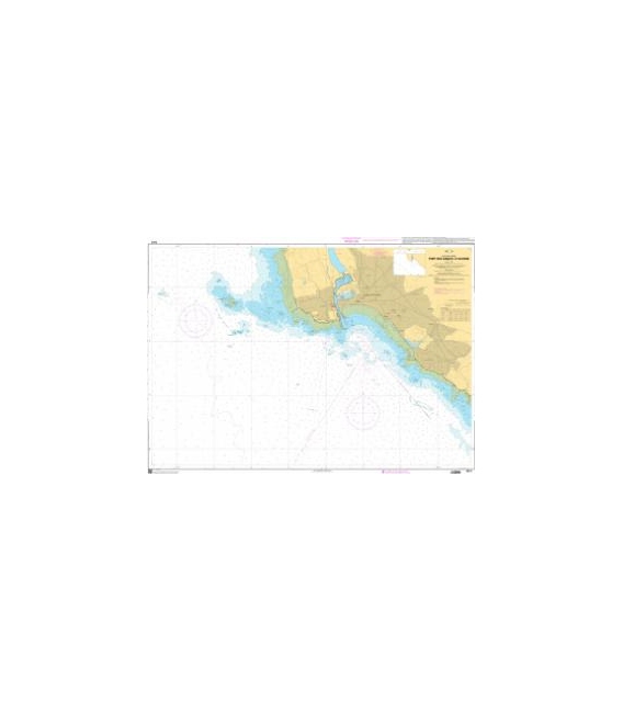 OceanGrafix French (SHOM) Nautical Chart 7411 Port des Sables-dOlonne