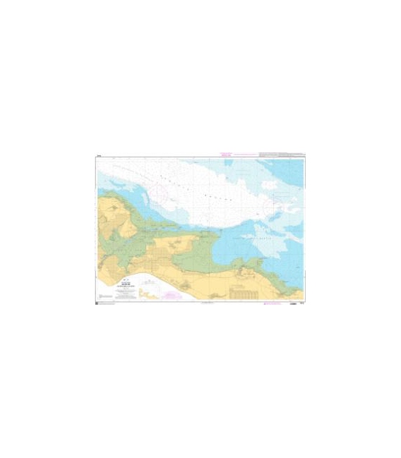 OceanGrafix French (SHOM) Nautical Chart 7412 Ile de Ré - Du Fier dArs à la Flotte