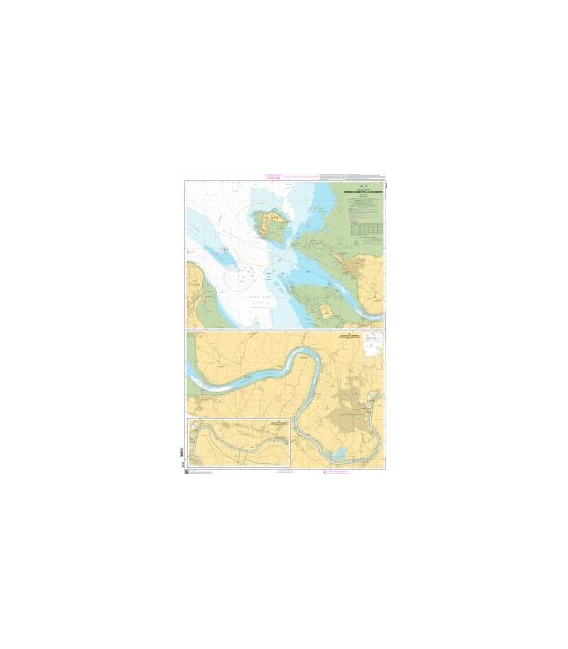 OceanGrafix French (SHOM) Nautical Chart 7415 Embouchure de la Charente