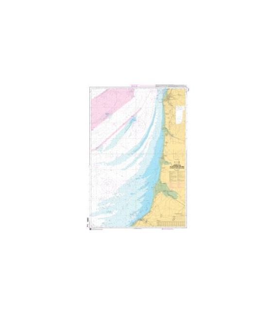 OceanGrafix French (SHOM) Nautical Chart 7416 Abords Sud de Boulogne-sur-Mer - Du Tréport à Boulogne-sur-Mer