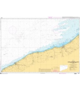 OceanGrafix French (SHOM) Nautical Chart 7417 Abords de Fécamp et de Dieppe - Du Cap dAntifer à Dieppe