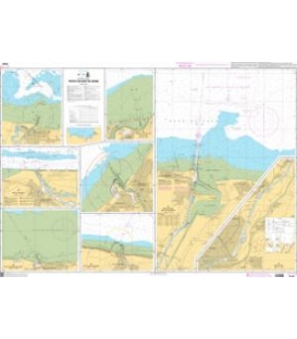 OceanGrafix French (SHOM) Nautical Chart 7420 Ports en Baie de Seine
