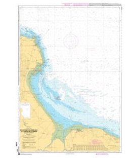 OceanGrafix French (SHOM) Nautical Chart 7422 De la Pointe de Barfleur à La Pointe de La Percée - Iles Saint-Marcouf