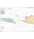 OceanGrafix French (SHOM) Nautical Chart 7423 Raz de Sein