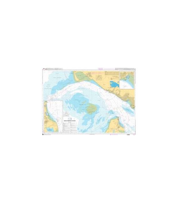 OceanGrafix French (SHOM) Nautical Chart 7425 Embouchure de la Gironde