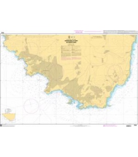 OceanGrafix French (SHOM) Nautical Chart 7633 Approches et Port de Kingstown
