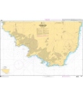 OceanGrafix French (SHOM) Nautical Chart 7633 Approches et Port de Kingstown