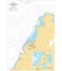 OceanGrafix French (SHOM) Nautical Chart 7623 Approches Nord-Ouest de Saint Lucia