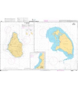 OceanGrafix French (SHOM) Nautical Chart 7617 Montserrat et Barbuda