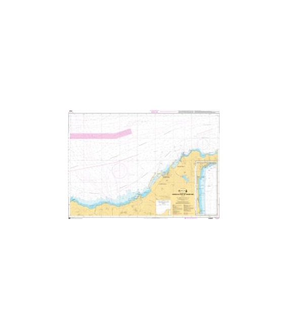 OceanGrafix French (SHOM) Nautical Chart 7433 Abords du port de Tanger Med