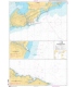 OceanGrafix French (SHOM) Nautical Chart 7434 Ports de Sète, Port-la-Nouvelle, Port-Vendres et Collioure