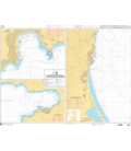 OceanGrafix French (SHOM) Nautical Chart 7436 Approches et Port de Bastia - Ports d'Ajaccio et de Propriano