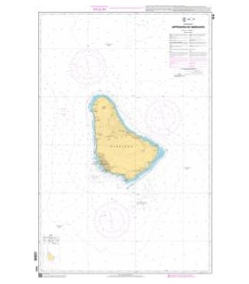 OceanGrafix French (SHOM) Nautical Chart 7615 Approches de Barbados