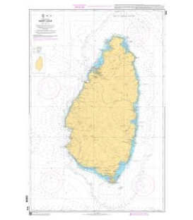 OceanGrafix French (SHOM) Nautical Chart 7614 Saint Lucia