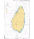 OceanGrafix French (SHOM) Nautical Chart 7614 Saint Lucia