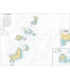 OceanGrafix French (SHOM) Nautical Chart 7611 The Grenadines - Groupe Milieu