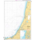 OceanGrafix French (SHOM) Nautical Chart 7440 De Vieux Boucau à la Baie de Fontarabie