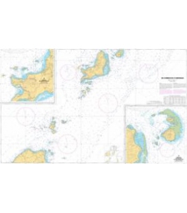 OceanGrafix French (SHOM) Nautical Chart 7610 The Grenadines - Groupe Sud - De Carriacou à Grenada