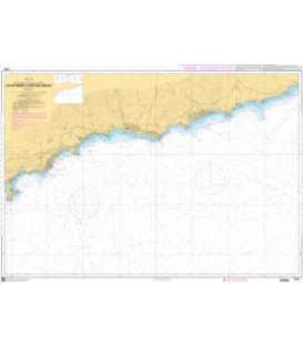 OceanGrafix French (SHOM) Nautical Chart 7443 Du Cap Ferrat à Capo San Lorenzo