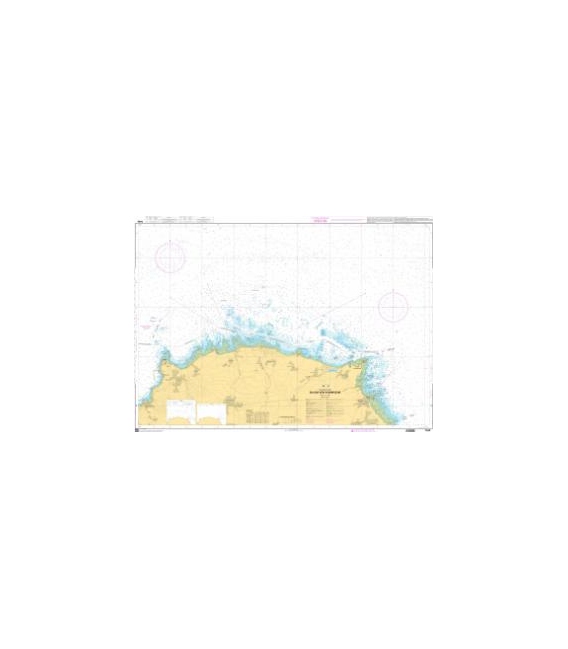 OceanGrafix French (SHOM) Nautical Chart 7444 Du Cap Lévi à Barfleur
