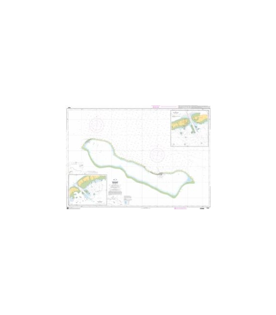 OceanGrafix French (SHOM) Nautical Chart 7453 Makemo