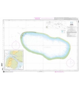 OceanGrafix French (SHOM) Nautical Chart 7454 Faaite