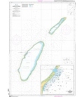 OceanGrafix French (SHOM) Nautical Chart 7457 Raroia et Takume
