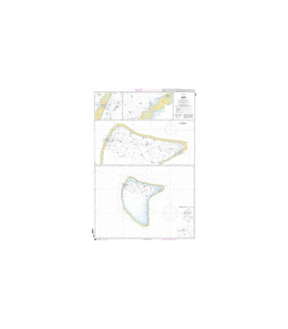 OceanGrafix French (SHOM) Nautical Chart 7458 Aratika