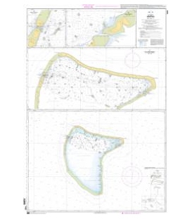 OceanGrafix French (SHOM) Nautical Chart 7458 Aratika