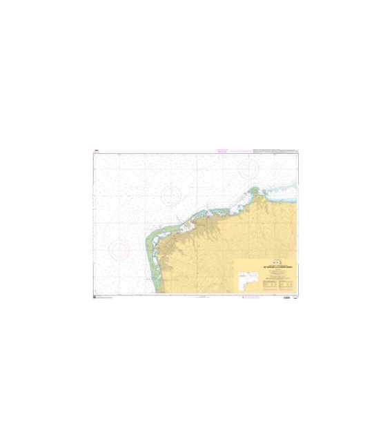 OceanGrafix French (SHOM) Nautical Chart 7461 De Taapuna à la Pointe Vénus