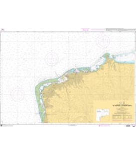 OceanGrafix French (SHOM) Nautical Chart 7461 De Taapuna à la Pointe Vénus