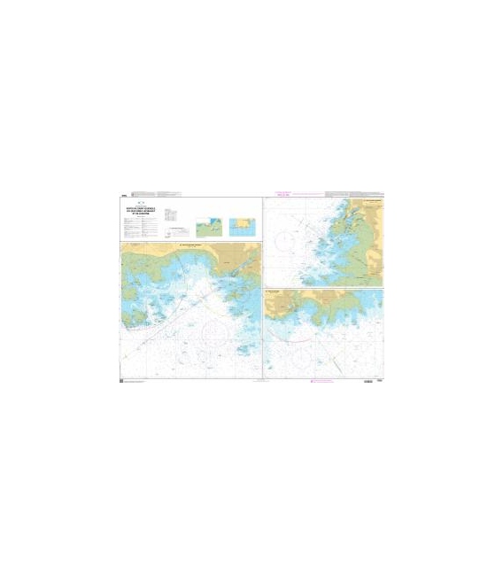 OceanGrafix French (SHOM) Nautical Chart 7606 Ports de Saint-Guénolé, du Guilvinec-Léchiagat et de Lesconil
