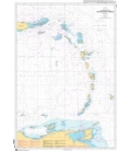 OceanGrafix French (SHOM) Nautical Chart 7475 De Puerto Rico à Trinidad