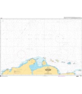 OceanGrafix French (SHOM) Nautical Chart 7476 Mer des Caraïbes - Partie centrale
