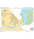 OceanGrafix French (SHOM) Nautical Chart 7480 Accès au fleuve Kourou - Port de Pariacabo