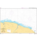 OceanGrafix French (SHOM) Nautical Chart 7484 De Paramaribo aux Iles du Salut