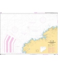 OceanGrafix French (SHOM) Nautical Chart 7598 De Punta da Estaca de Bares à Cabo Finisterre