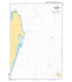 OceanGrafix French (SHOM) Nautical Chart 7487 Approches Nord-Est de Madagascar