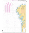 OceanGrafix French (SHOM) Nautical Chart 7597 Des Îles Sisargas à lembouchure du Río Miño