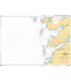 OceanGrafix French (SHOM) Nautical Chart 7596 De la Península de O Grove à Cabo Silleiro