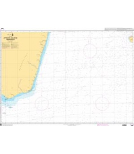 OceanGrafix French (SHOM) Nautical Chart 7489 Approches Sud-Est de Madagascar