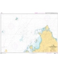OceanGrafix French (SHOM) Nautical Chart 7491De Nosy Bé à la Baie dAntsiranana - Récif du Geyser - Iles Glorieuses