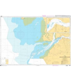 OceanGrafix French (SHOM) Nautical Chart 7586 Embouchure de la Rivière Mellacorée