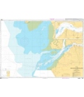 OceanGrafix French (SHOM) Nautical Chart 7586 Embouchure de la Rivière Mellacorée